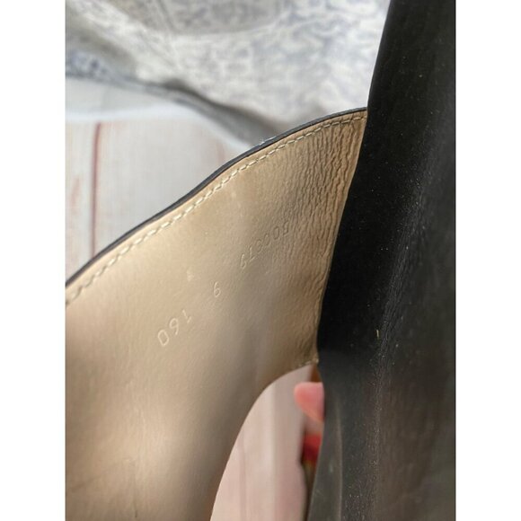 Gucci Men's Authentic Wolf GG Logo Print Brown Black Sandals Slides - 9 - Picture 7 of 16